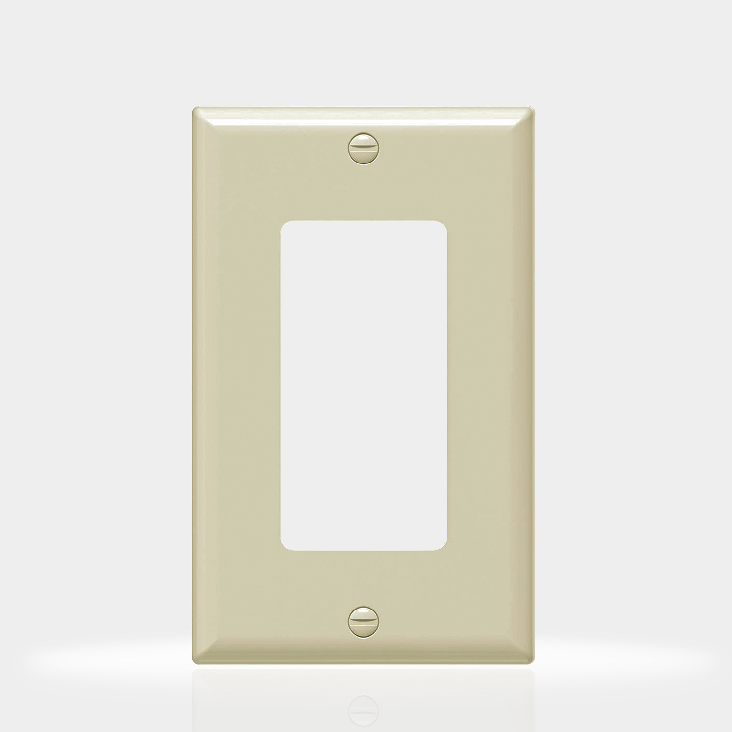 Fahint unbreakable BS1801 white high good quality American standard decorative outlets wallplate with factory direct selling