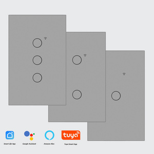 Manufacturer Fahint smart wi-fi switch, alexa voice control, app remote control ,glass sensitive touch panel