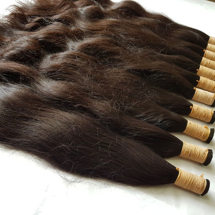 INDONESIAN RAW HAIR RAW MATERIALS 100% REMY HAIR VIRGIN HUMAN HAIR