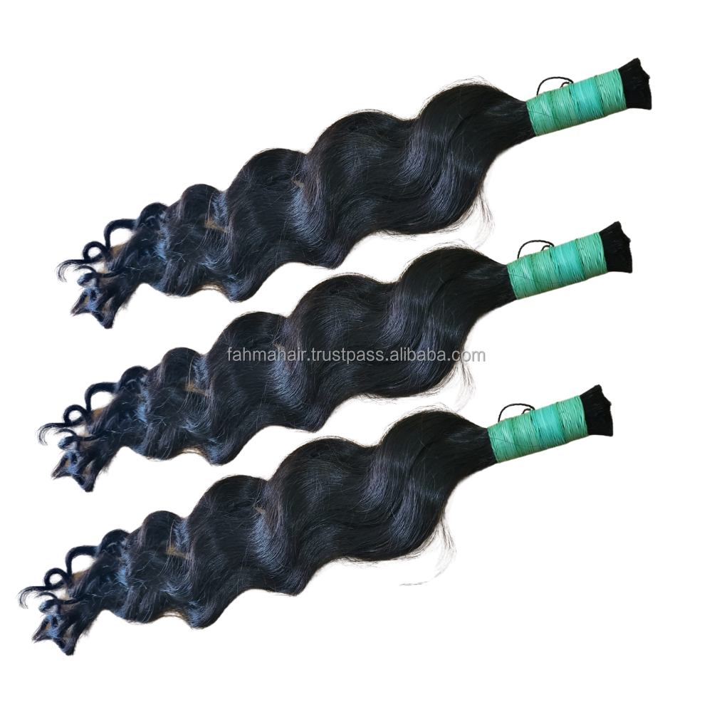 Indonesian Natural Body Wave Hair Extensions Wholesale Priced List 100% Human Remy Cuticle Aligned Raw Hair Bundles Model BBN