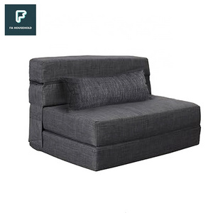 Memory Foam Folding Sleeper Chair Couch Bed with Soft Cushions in Living Room Bedroom Guest Room