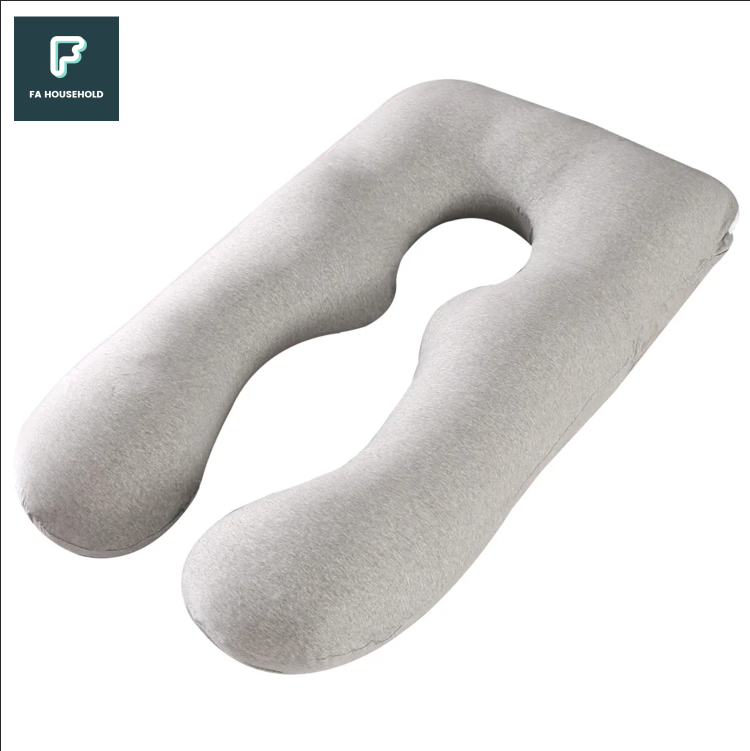 High Thread Counts Pregnancy Pillow For Mother Skin Friendly Sleep