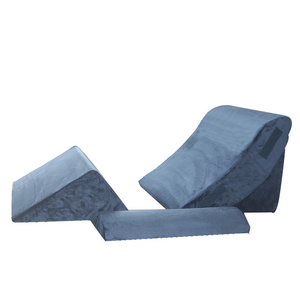 Orthopedic Bed Wedge Pillow Set Sex Multi-Functional Post Surgery Pregnancy Support Leg Elevating Wedge Pillow