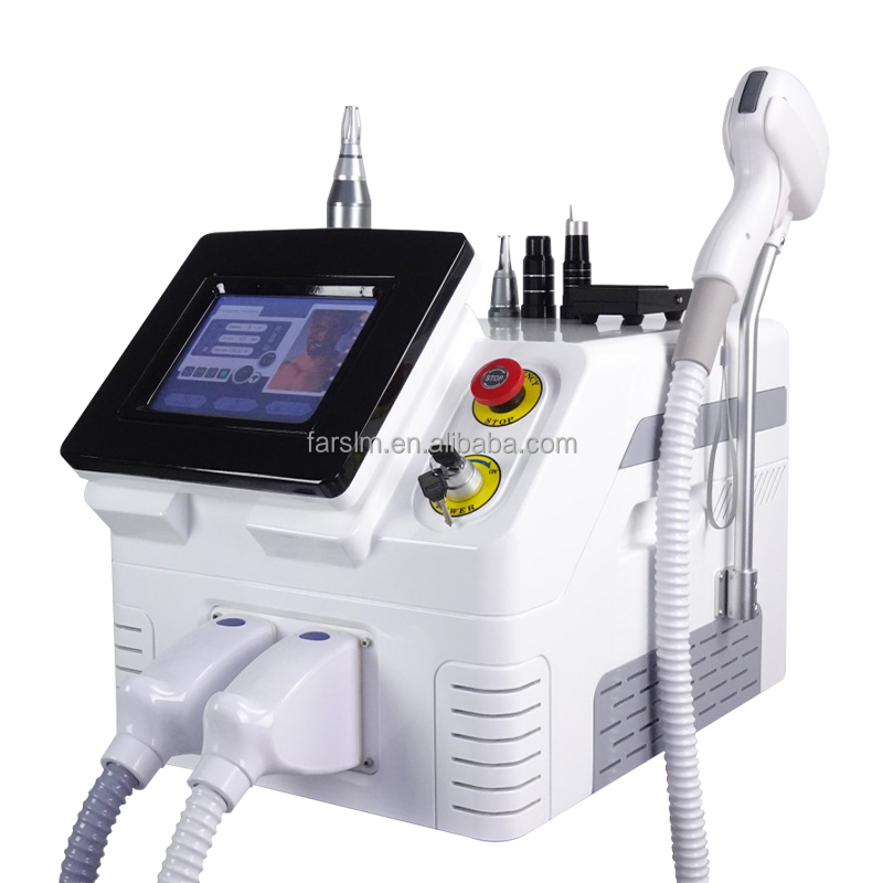 2023 808nm 1064 Diode Laser Permanent E-Light Tattoo Removal Machine Hair Removal Nd Yag Laser Beauty Equipment