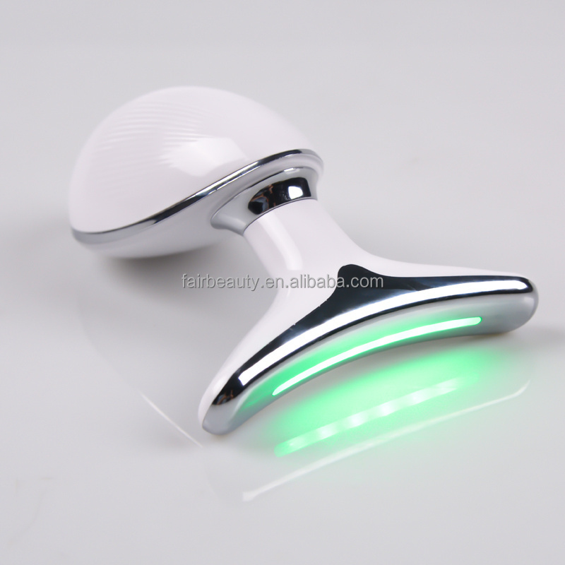 Led Light Therapy Radio Frequency Face Neck Lifting Massager RF Skin Tightening Anti-wrinkle Neck Massage Machine