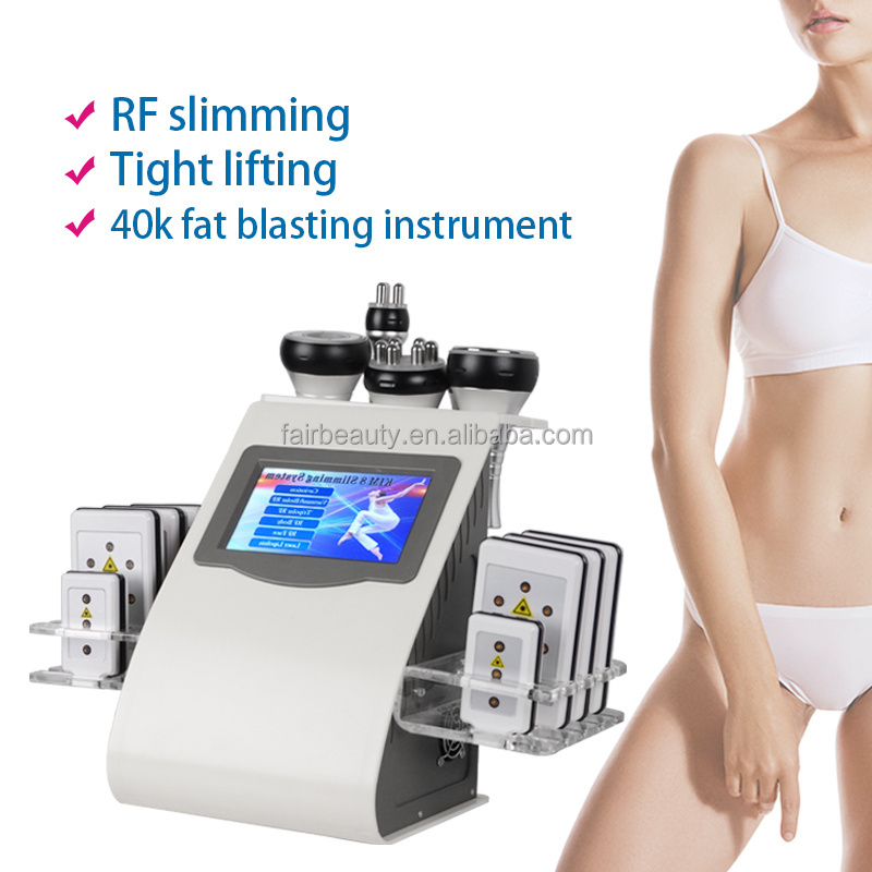 FAIR Newest Black Friday Deal Factory Price 6 in 1 High Quality Kim 8 New Ultra Cavitation Rf Vacuum Slimming Machine