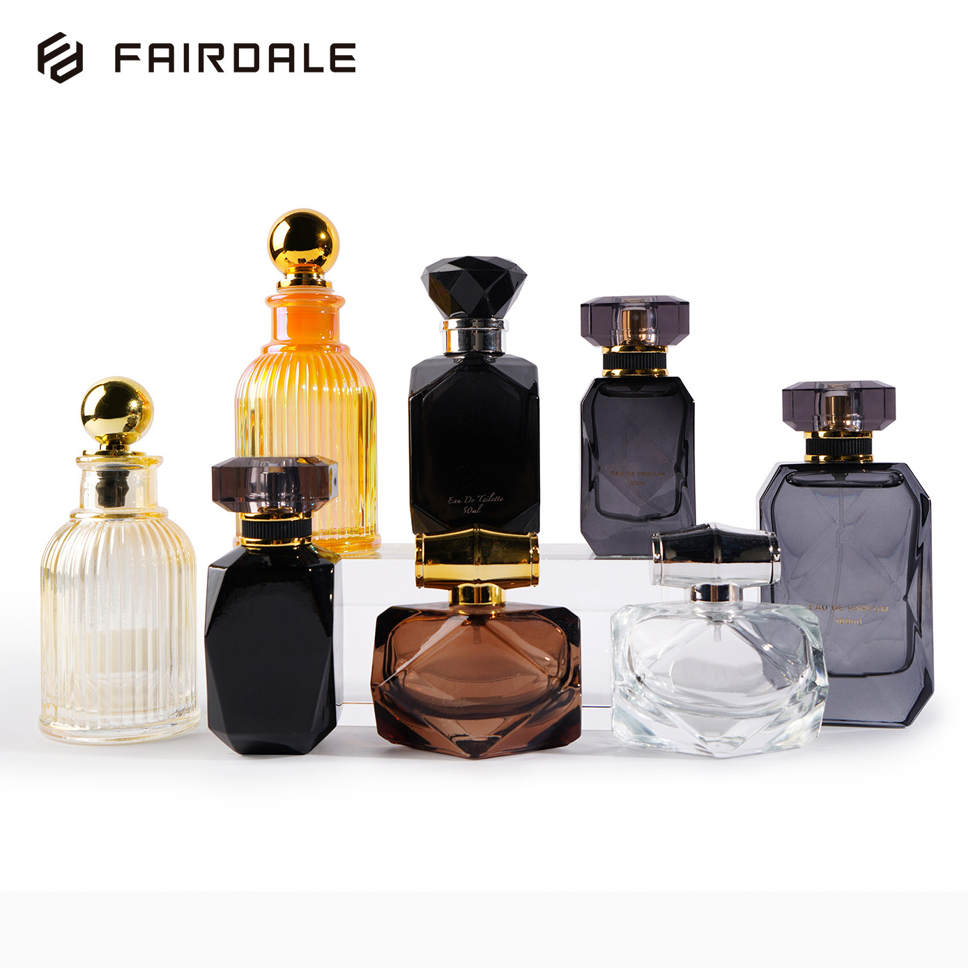 New Design 30ml 50ml 100ml Men Women Diamond Bottles Empty Arabic Perfume Bottle