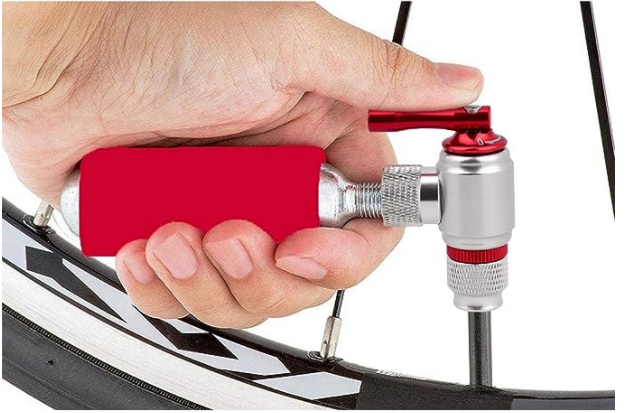 CO2 Bike Pump Inflator NO CO2 Cartridge Aluminum Tire Tube Mini Hand Bicycle Air Pump tyre inflator bike