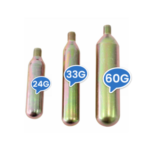 co2 life jacket cartridge airbag cartridge 33g cylinder food grade 33g gas cylinder co2 33 gram co2 life jacket cartridge