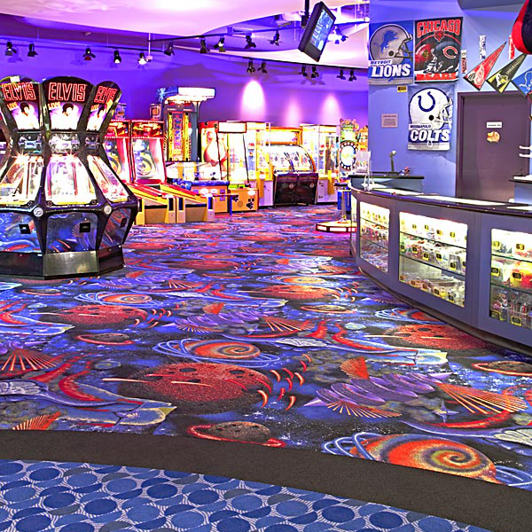 Customized Luxury High Quality 80% Wool 20% Modern Casino Carpet