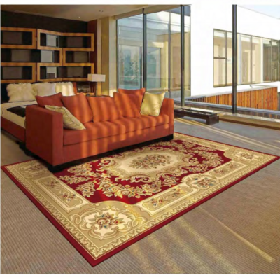 Wilton polypropylene machine made floor area wilton rug