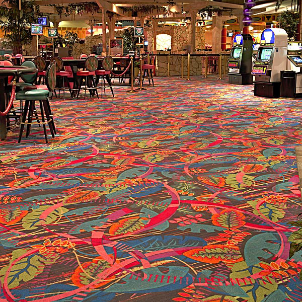 Customized Luxury High Quality 80% Wool 20% Modern Casino Carpet