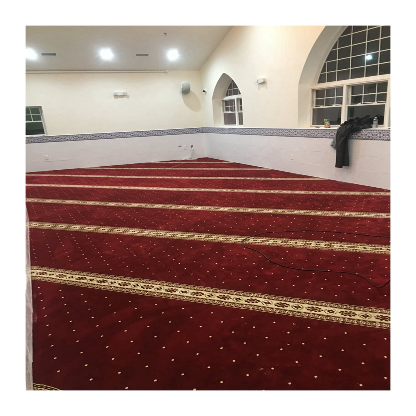 Masjid carpet roll mosque carpet new design pakistan mosque  prayer mat muslim carpet