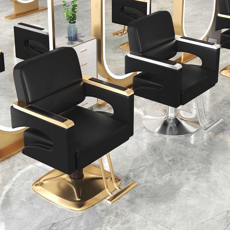 Fanrui Wholesale barbershop hair salon special cutting chair luxury hair chair lift salon hair furniture Barber chair