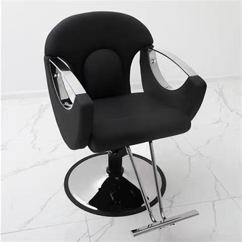 FanRui Nordic high-grade barber chair stainless steel hair salon special swivel chair ironing dyeing lift barber chair