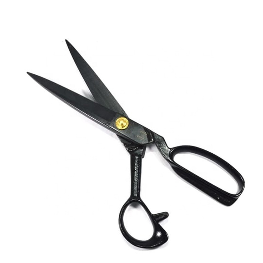 Heavy Duty Embroidery Scissors Full Stainless Steel Professional Tailor Scissors Household Sewing Clothes Scissors Shears