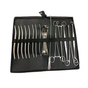 DNC Set D and C Instruments Kit Surgical Veterinary Forceps Stainless Steel Speculum Cheap Prices