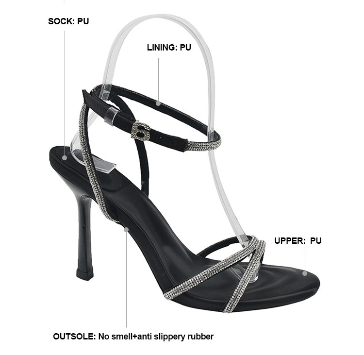 New arrival women office pumps casual shoes high heel sling back shoes design heel sendals heels office pumps for women