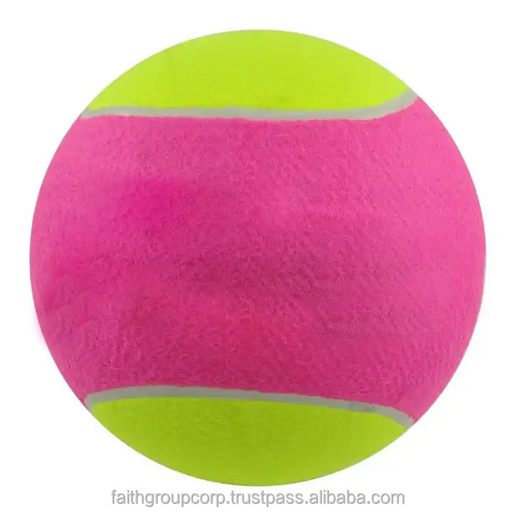 OEM Wholesale Bulk custom printed tennis balls Big promotion tennis balljumbo inflated tennis match balls