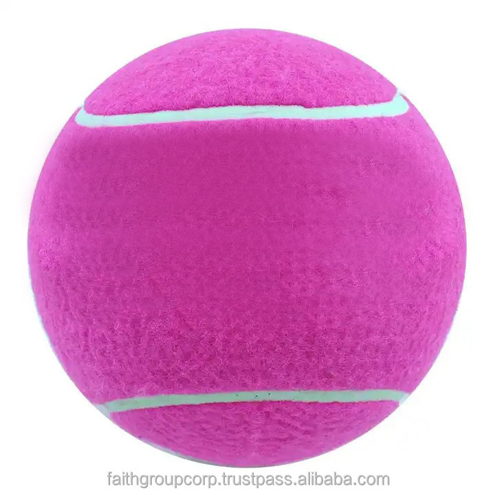 OEM Wholesale Bulk custom printed tennis balls Big promotion tennis balljumbo inflated tennis match balls