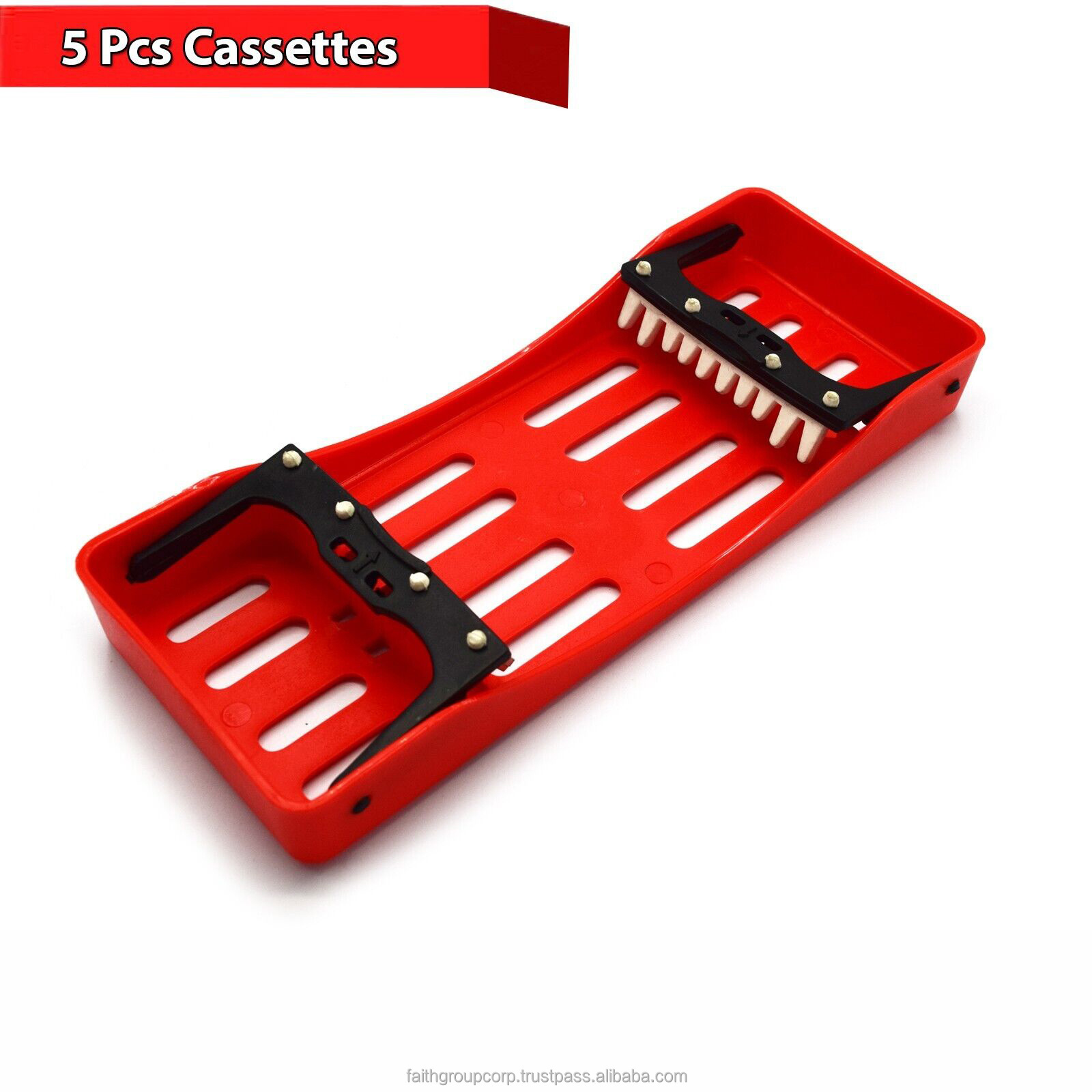 Dental Sterilization Cassette Rack Box Tray Scalers Instruments Holding Scaler Tray Lab Dentist Tools Autoclavable