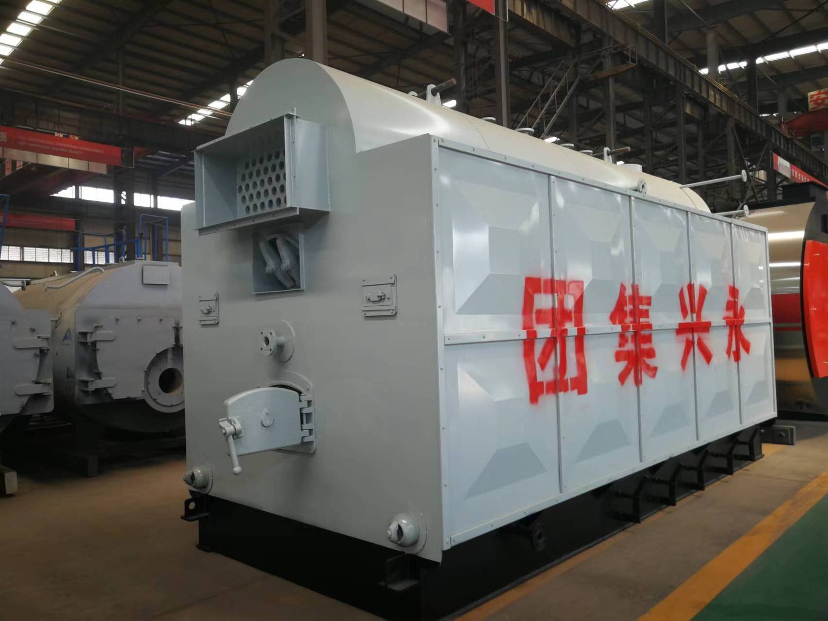 Coal wood pellet firewood boiler industrial steam boiler with superheater