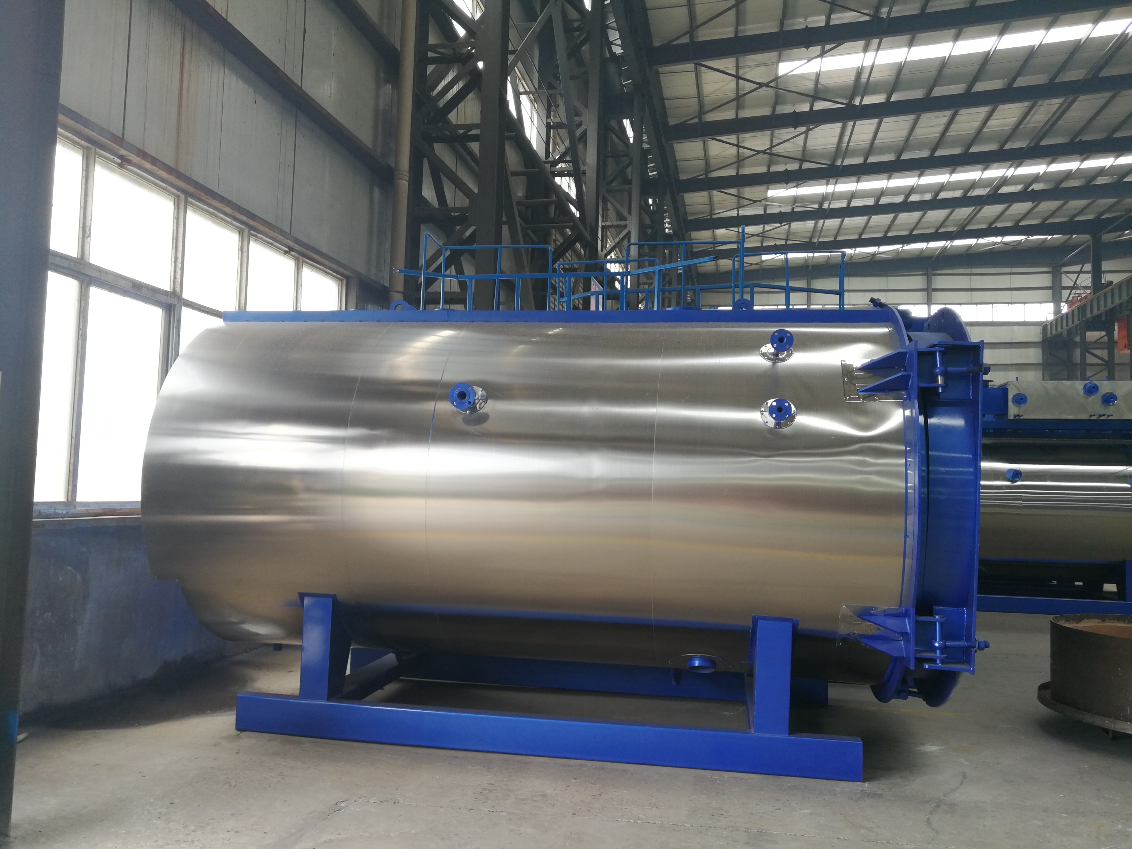 China industrial 9t Oil gas Steam Boiler for dry cleaners/ Dryer Of A Printing Machine/ drying fruits