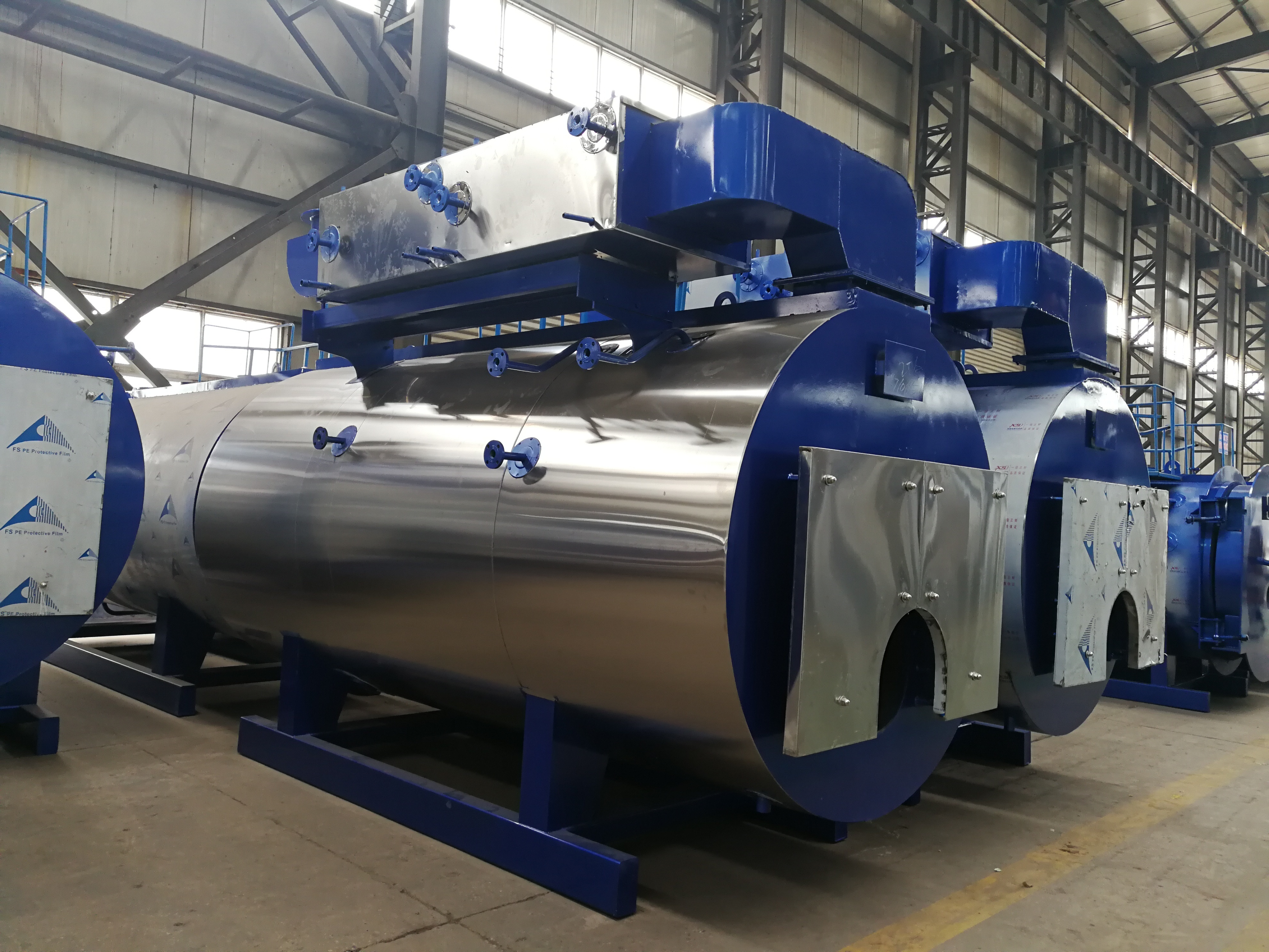 China industrial 9t Oil gas Steam Boiler for dry cleaners/ Dryer Of A Printing Machine/ drying fruits