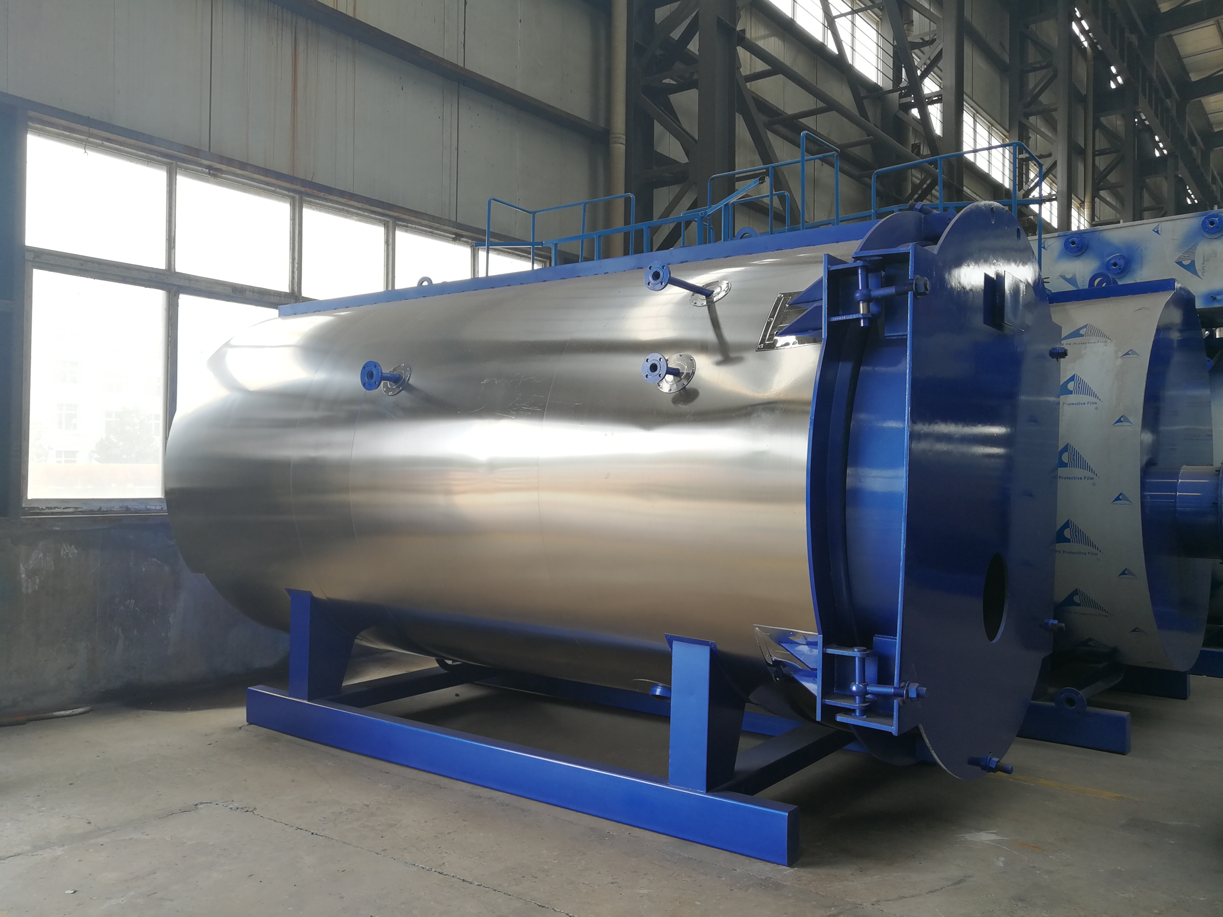 China industrial 9t Oil gas Steam Boiler for dry cleaners/ Dryer Of A Printing Machine/ drying fruits