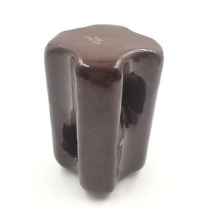 Best price!!!! electrical high&low brown glazed porcelain 11kv strain type insulator 54-1