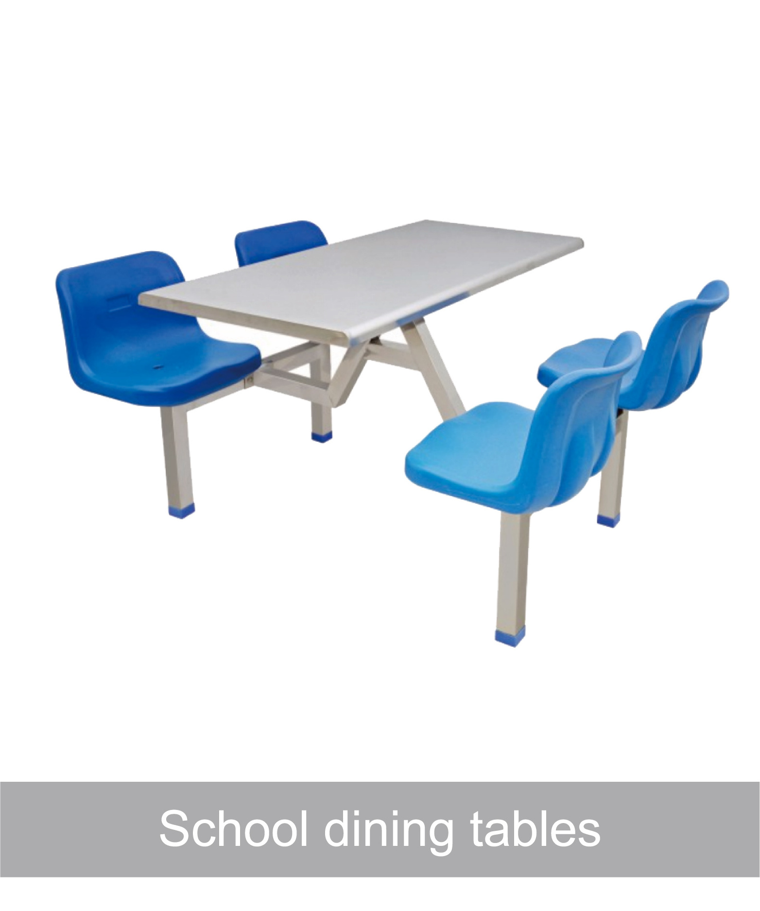 School furniture Dining Table Set Table and Chairs Foldable School dining hall tables