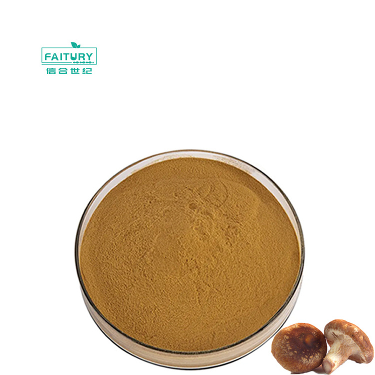 Factory Wholesale Mushroom Extract Polysaccharide Lentinus Edodes Shiitake Mushroom Extract Shitake Mushroom Extract