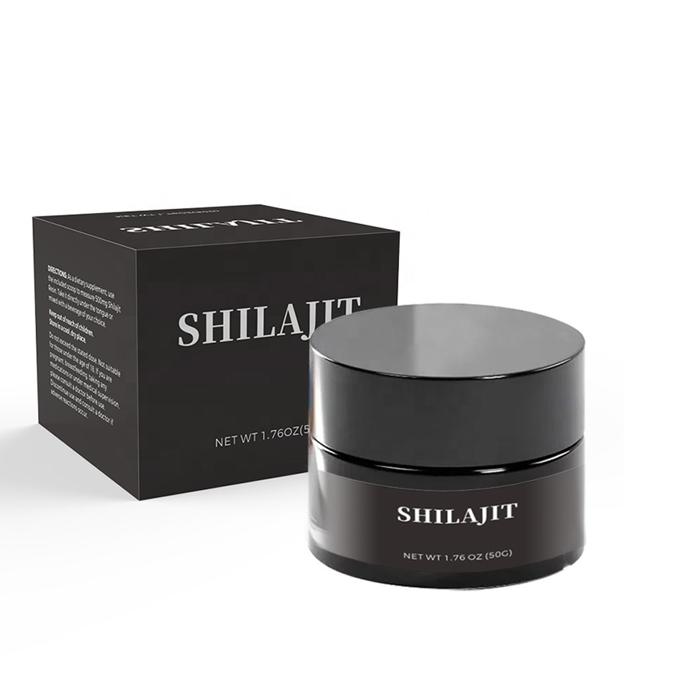 OEM Fulvic Acid Shilajit Dry Drops Shilajit Capsules Pure Himalayan Organic Shilajit Resin