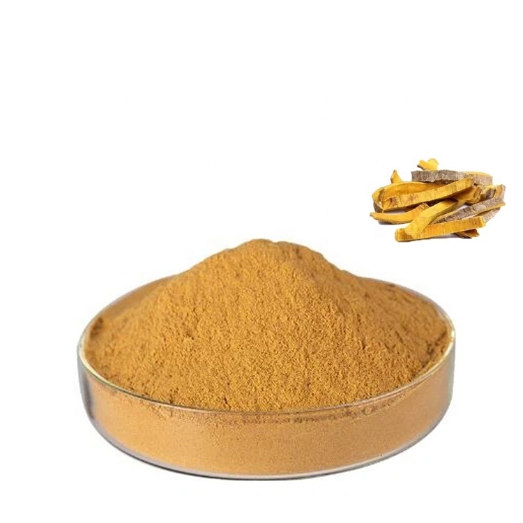 Factory Supply Coptis Rhizoma Extract Powder Supplement 98% Phellodendron Amurense Bark Extract Berberine Sulfate Extract