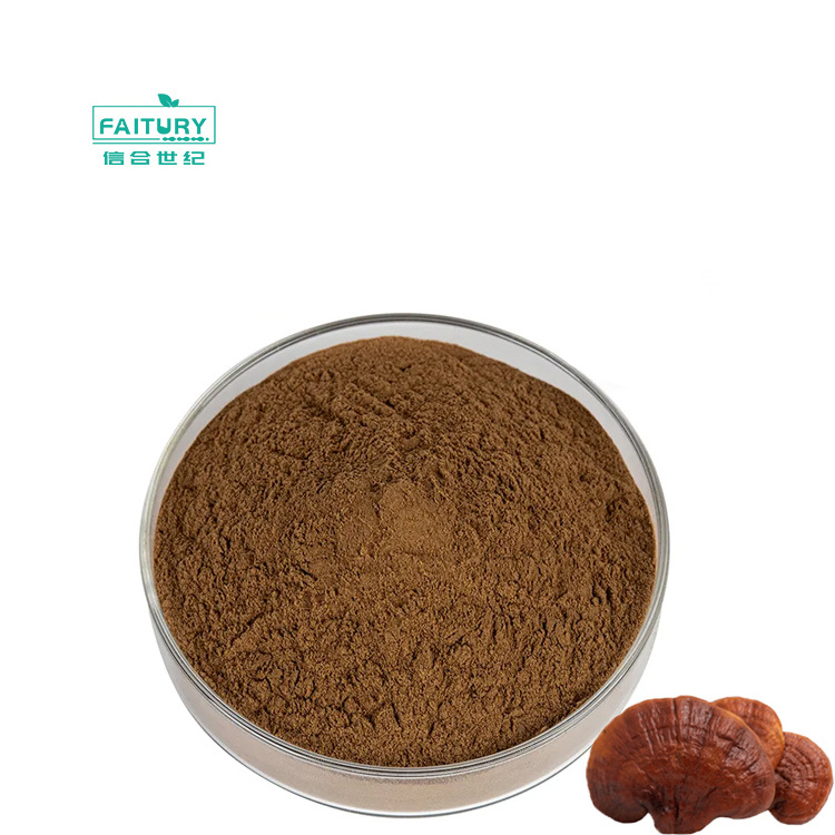 Factory supply Ganoderma lucidum extract Reishi Mushroom polysaccharide Ganoderma lucidum Powder Ganoderma lucidum Capsules