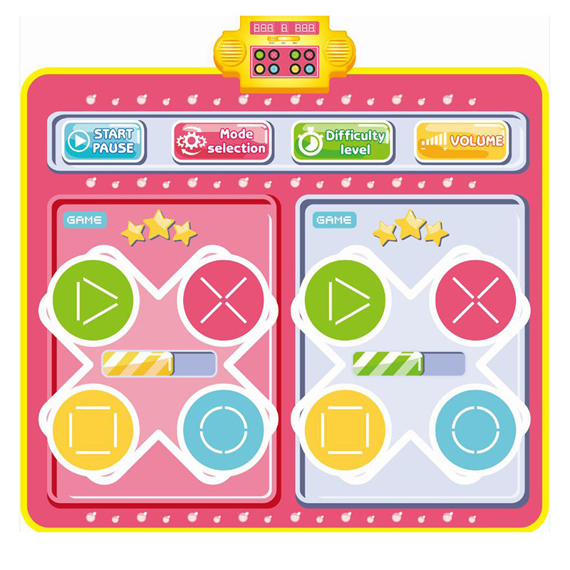 baby play mat usb twin dance mat pc tv game double dance pad