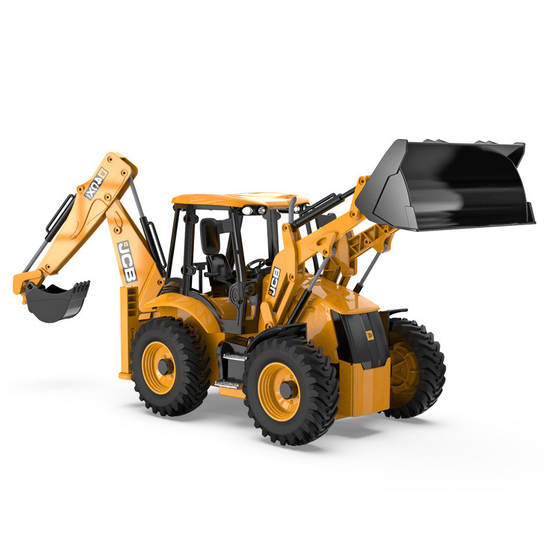 remote control car rc excavator tractor truck kids engineering car remote control excavator