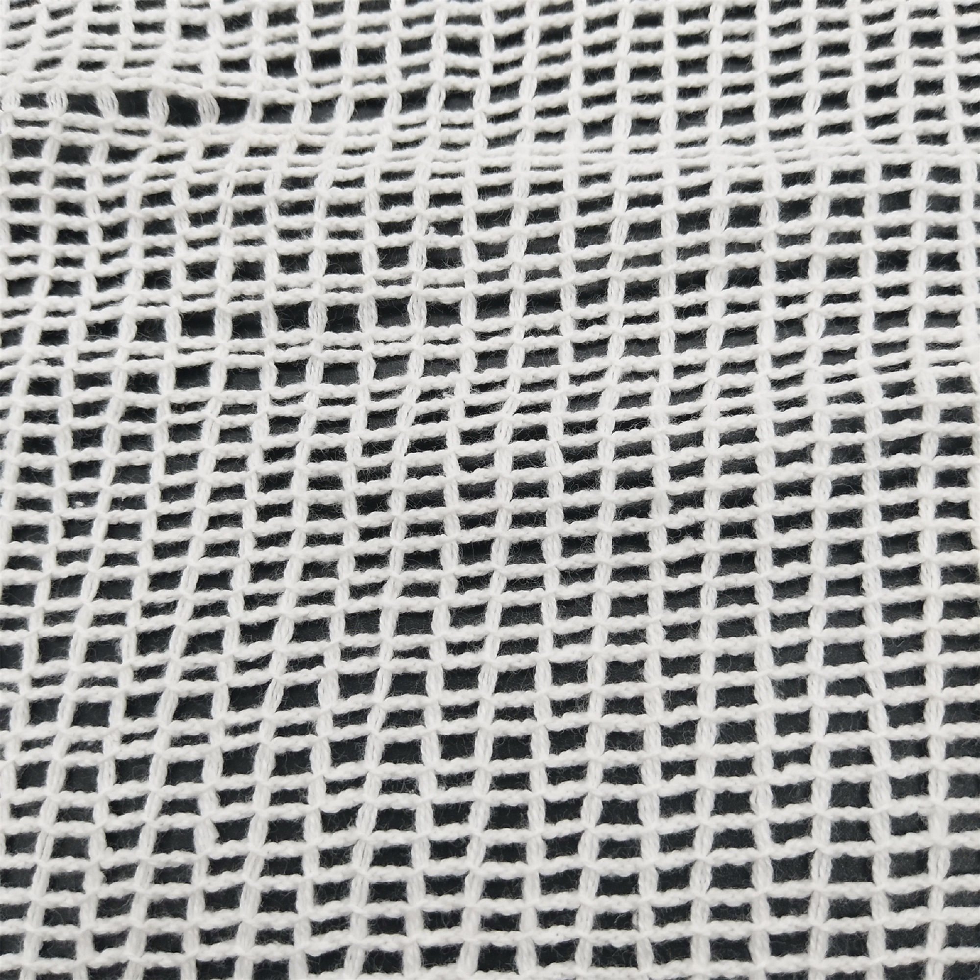 100%cotton net lace fabric organic cotton tulle fabric white crochet cotton mesh fabric