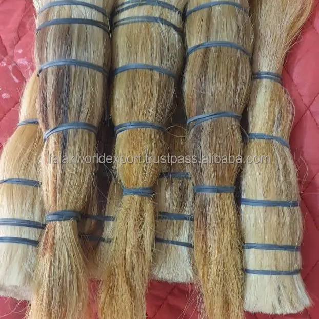 Top quality buffalo tail hair and 100% natural and real Use for making brush From Falak World Export