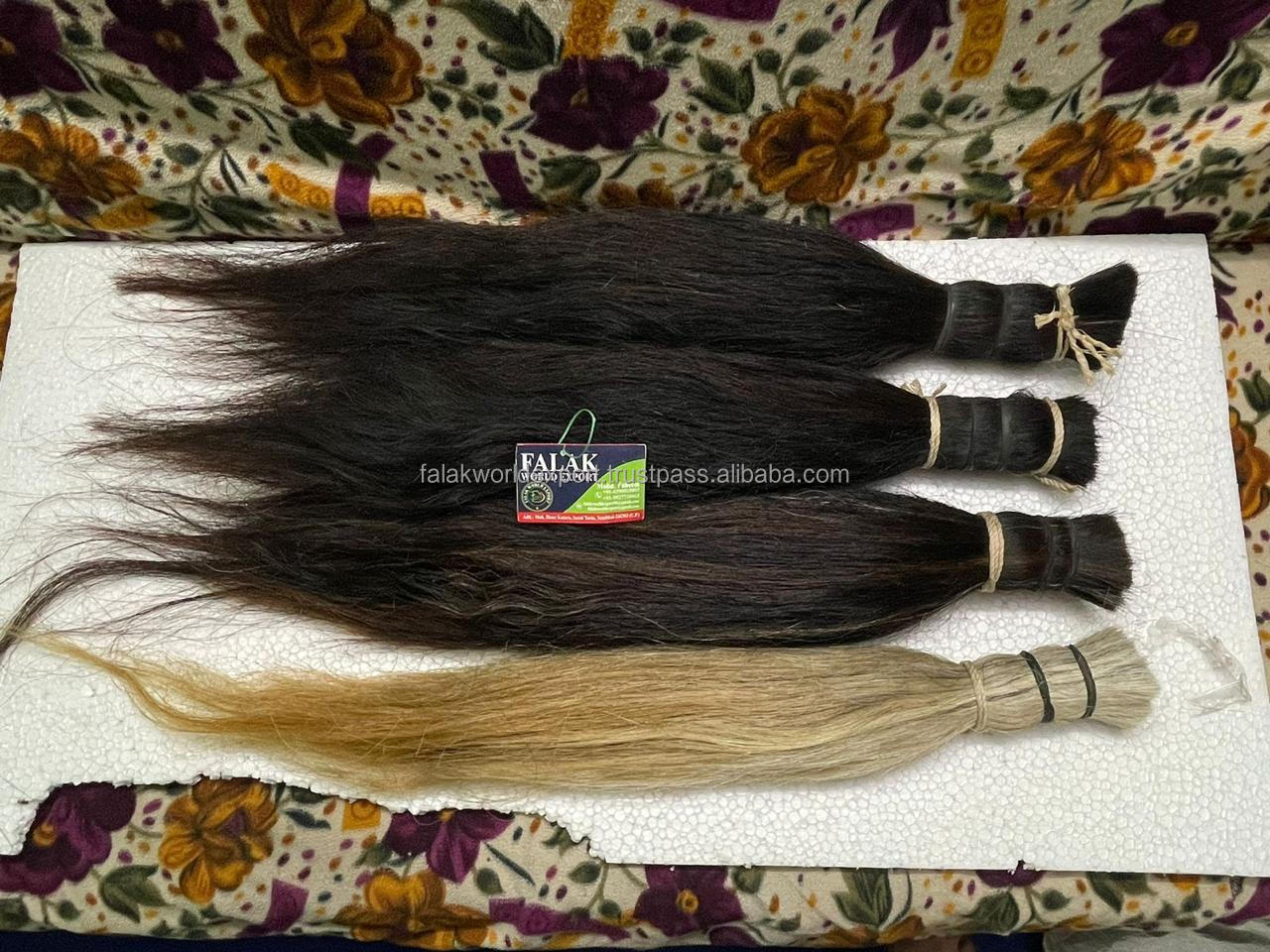 High quality buffalo tail hair top design and new look tail hair Use for makeup making brush From Falak World Export