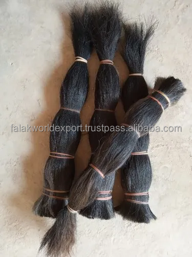 High quality buffalo tail hair top design and new look tail hair Use for makeup making brush From Falak World Export