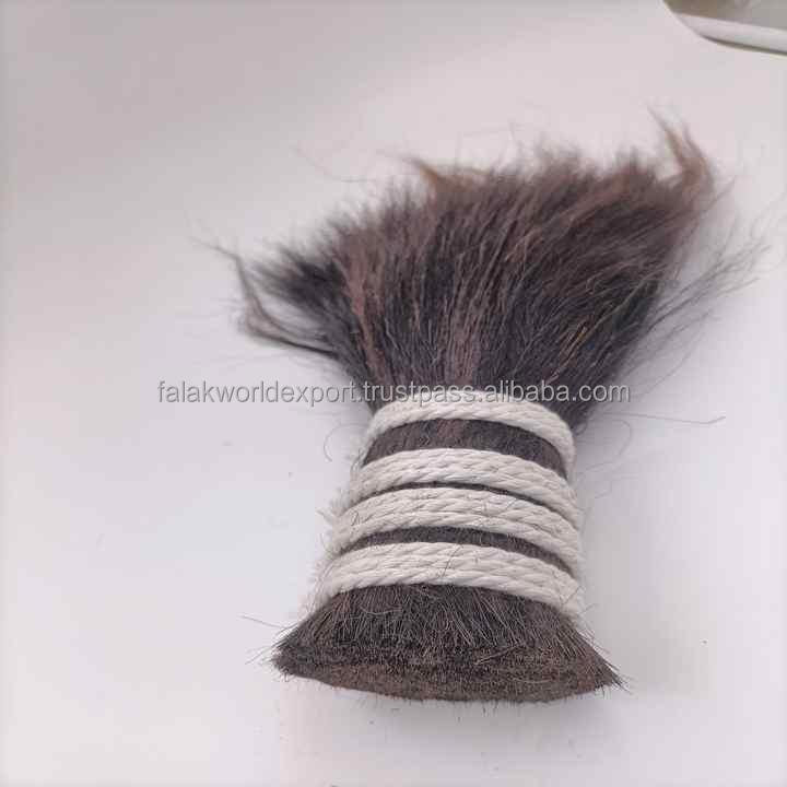 Premium buffalo tail hair best quality and modern design Use for cosmetic brush From Falak World Export