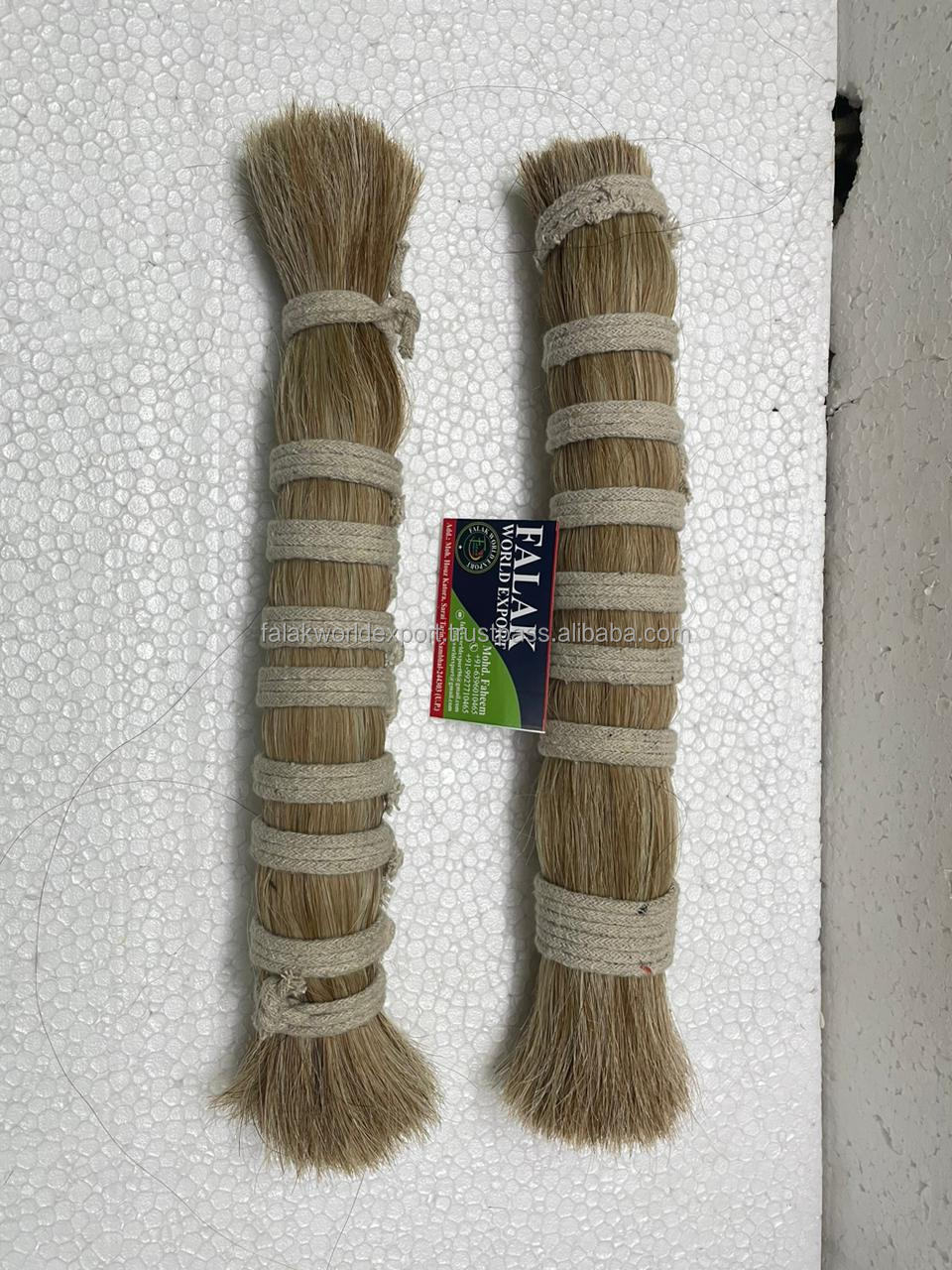 Supper quality buffalo tail hair 100% natural hair unique design Use for making brush From Falak World Export