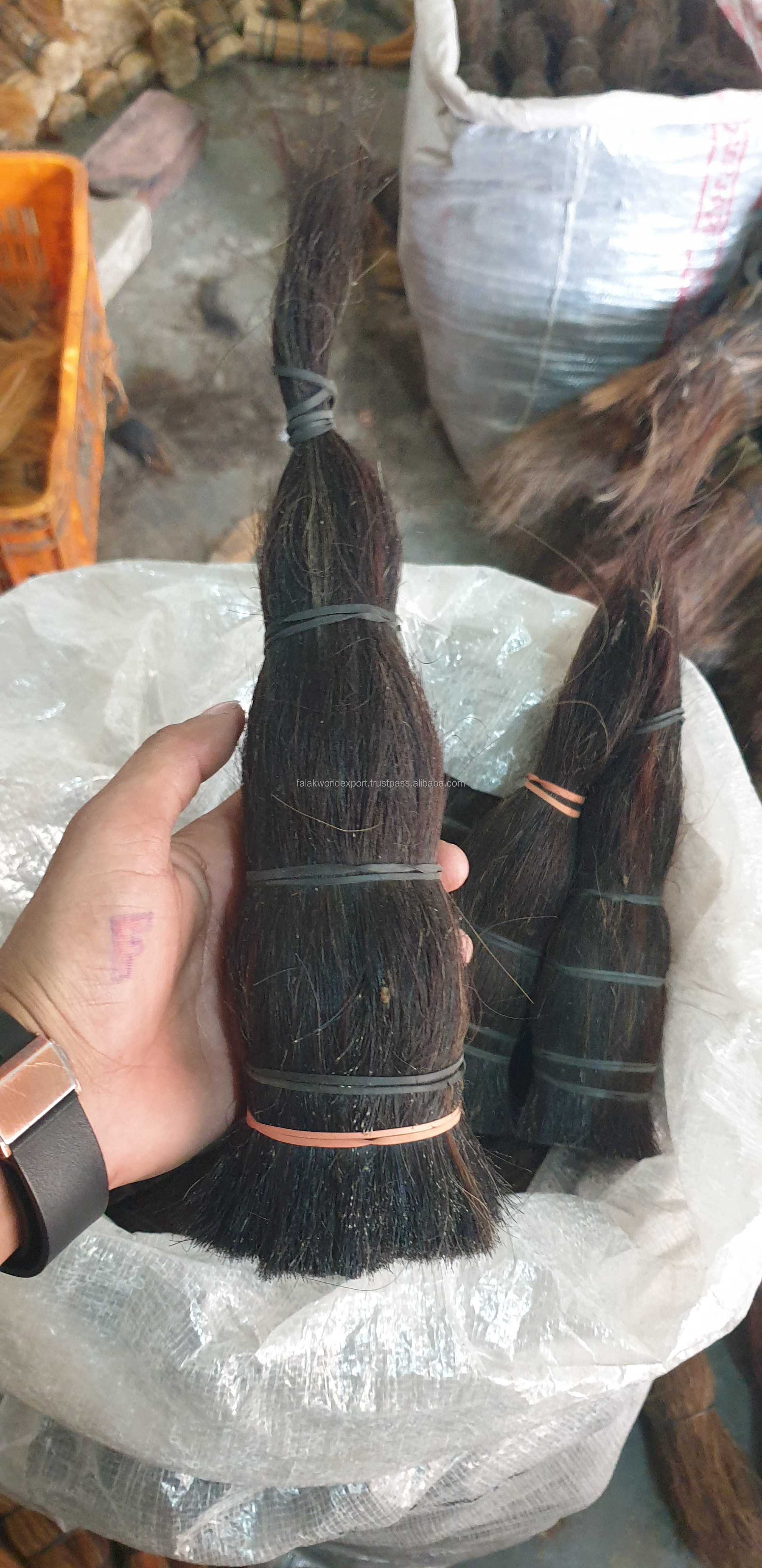 Natural Buffalo tail hair/Buffalo and Cow natural tail hair Firom India FALAK WORLD EXPORT