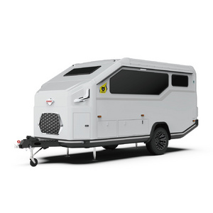 High-standard Off Road Camping Caravan Travel Trailer Multi-functional Oem Aluminium  Camper Caravans