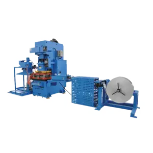 Automatic Aluminum Steel Heat Exchanger Air Conditioner Punching Fin Press Line