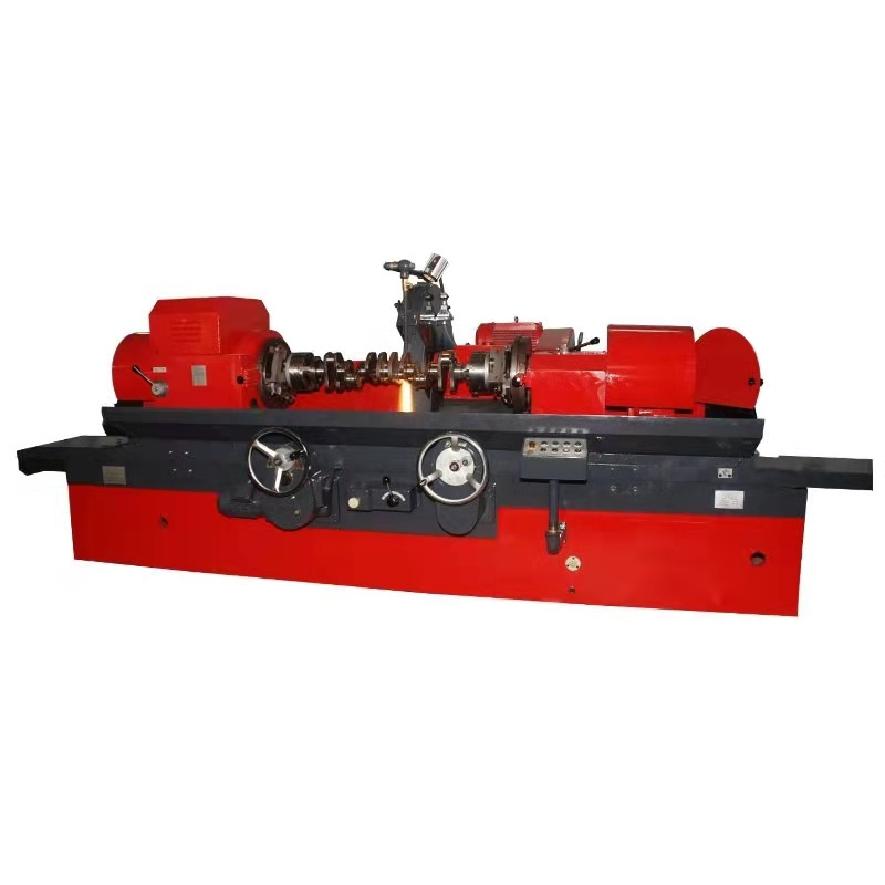 Hot Sale Double Wheel Head Follow-up Automotive Crankshaft Electric Grinding Machine