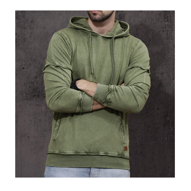 Men's Sublimation Hooded Hoodie Sweatshirt Color Block Stylish Sublimated Hoodies in Polyester Fabric