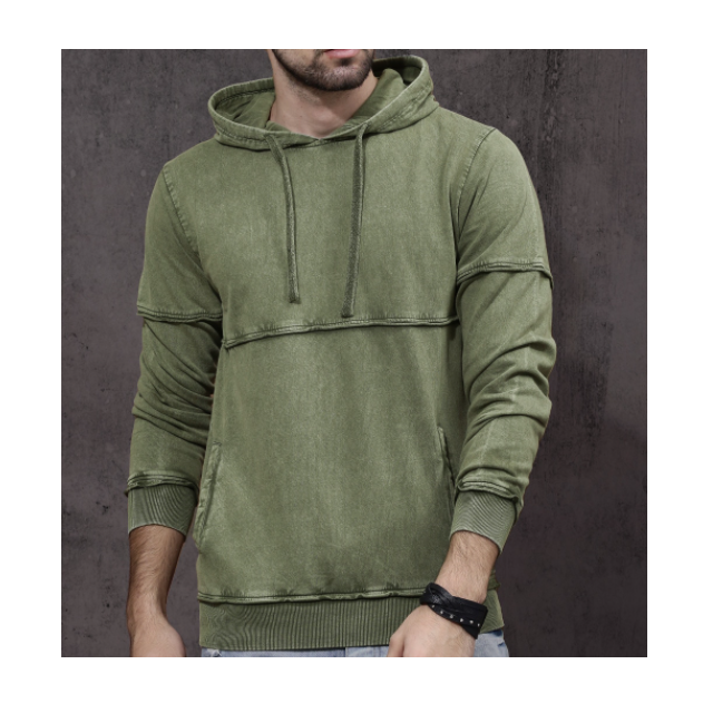 Men's Sublimation Hooded Hoodie Sweatshirt Color Block Stylish Sublimated Hoodies in Polyester Fabric