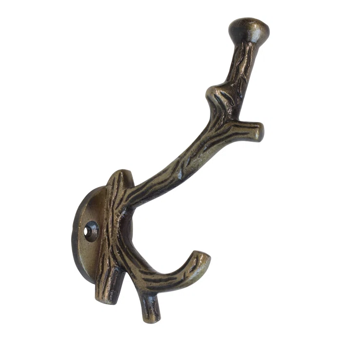 New Design cast iron wall hook black for kitchen bathroom home office wall decor cabinet coat hook made in india wholesale 2023